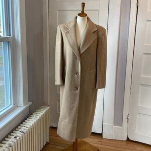 Vintage Jones New York Long Wool Coat, Size M-L